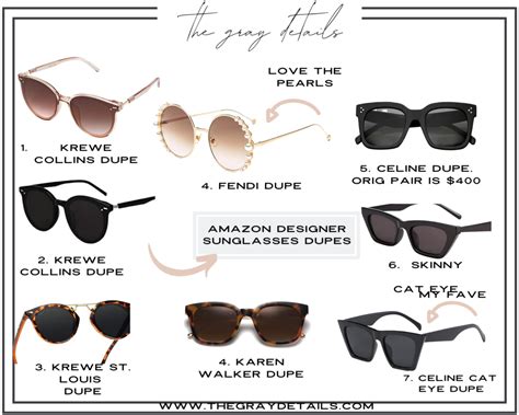 replica celine sunglasses amazon|The 26 Best Designer Dupes On Amazon Right Now (2024).